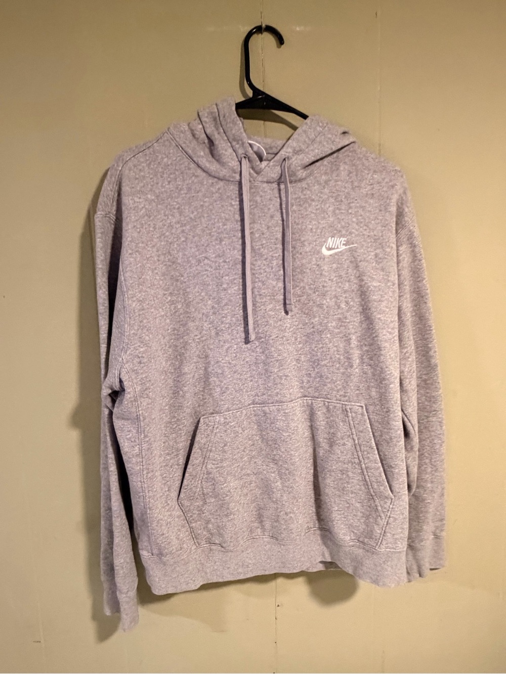 Nike Light Gray Men’s Pullover Hoodie